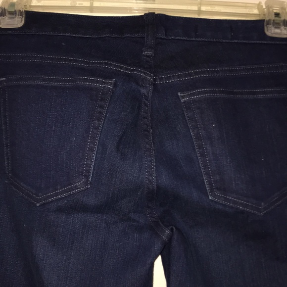 Gap Dark Wash Real Straight Long Inseam Stretch Jeans - Picture 3 of 5